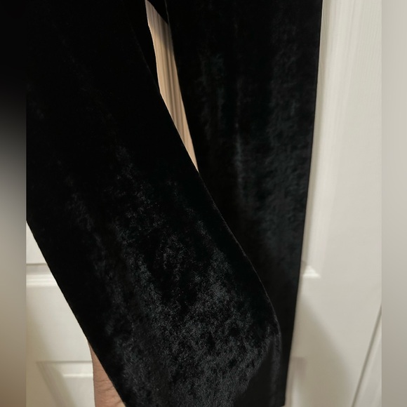 BRAND NEW AUTHENTIC Tom Ford Stretch Velvet Logo Band Leggings - Picture 4 of 8